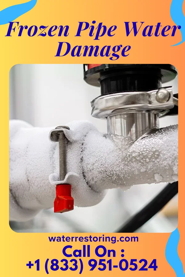 Frozen Pipe Water Damage in Browntown, SC
